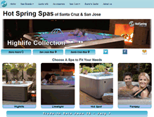 Tablet Screenshot of ilovehotsprings.com